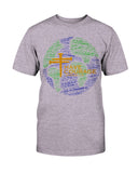 Joshua 1:9 World Unisex T-Shirt