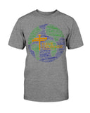 Joshua 1:9 World Unisex T-Shirt